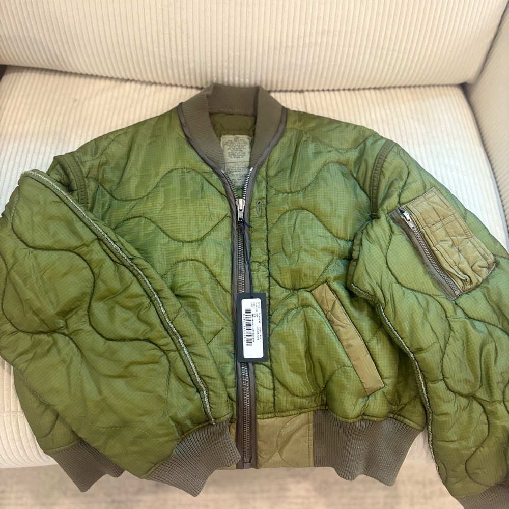 R13 REFURBISHED QUILT BOMBER - M65 SURPLUS